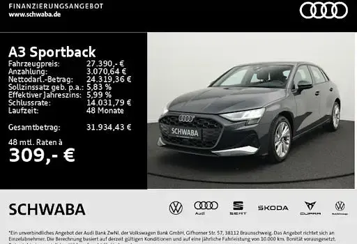 Gebraucht Audi A3 Advanced 116 PS (85 kW) 2025 Grau Limousine