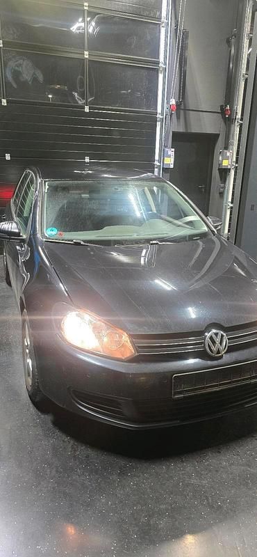 Gebraucht VW Golf VI 122 PS (89 kW) 2009 Schwarz Kleinwagen