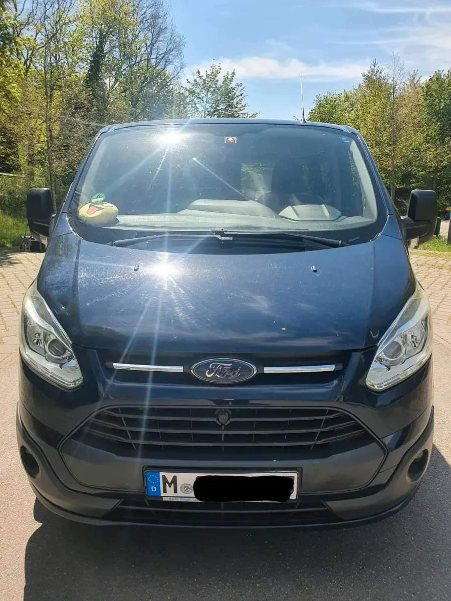 Gebraucht Ford Transit Custom 120 PS (88 kW) 2017 Blau Van / Kleinbus