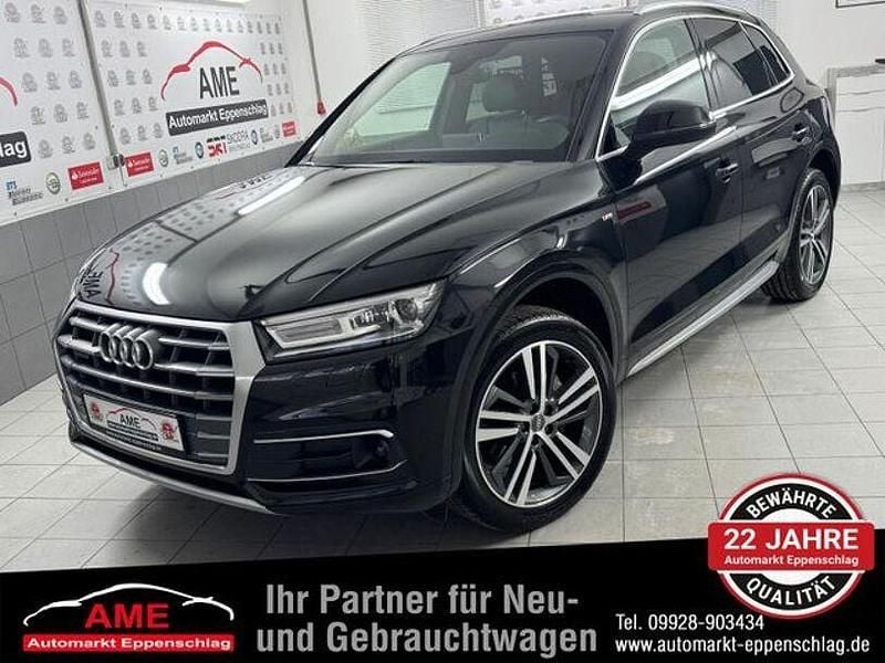 Schwarz Gebraucht 2018 Audi Q5 S-Line SUV | 27.990 € (Superpreis) - Bild 1/4