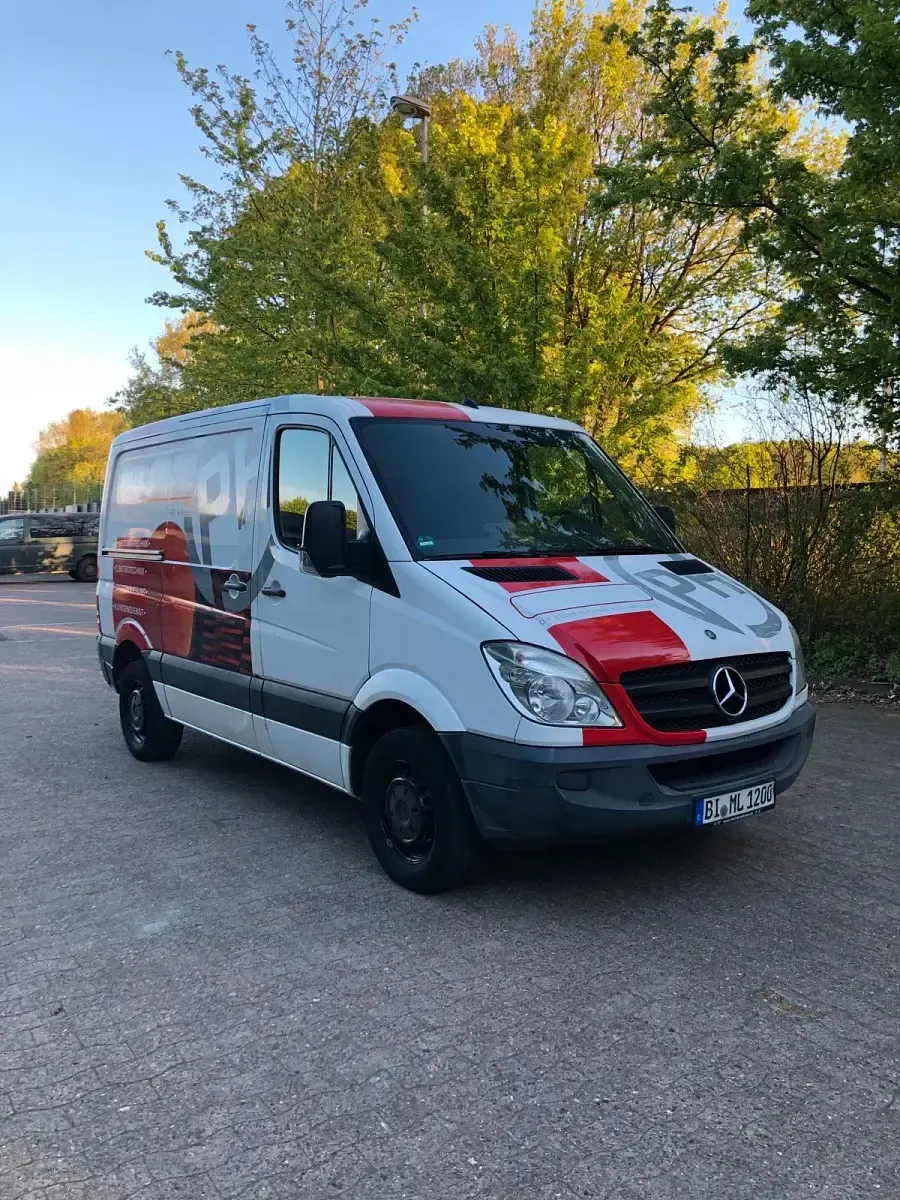 Używany Mercedes Sprinter 95 KM (69 kW) 2013 Biały Van