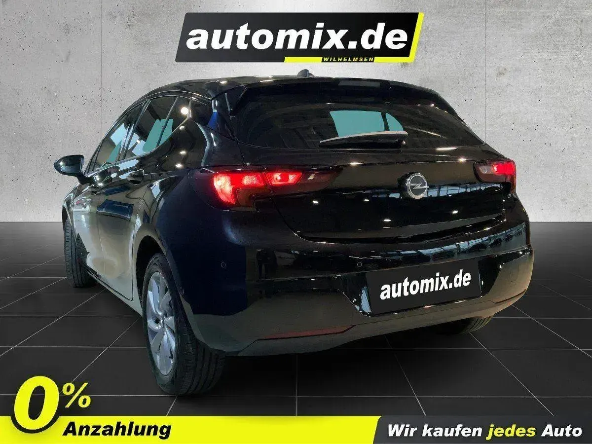Brugt Opel Astra Elegance 145 HK (106 kW) 2021 Sort Sedan