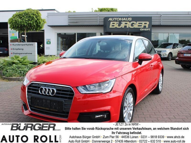 Rot Gebraucht 2018 Audi A1 Sportback Sport Kleinwagen | 13.870 € (Guter Preis) - Bild 1/4
