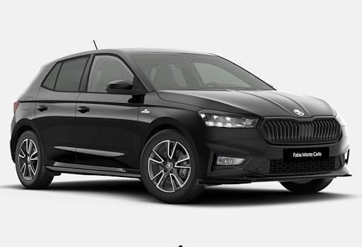 Neu Skoda Fabia Monte Carlo 150 PS (110 kW) 2025 Schwarz Kleinwagen