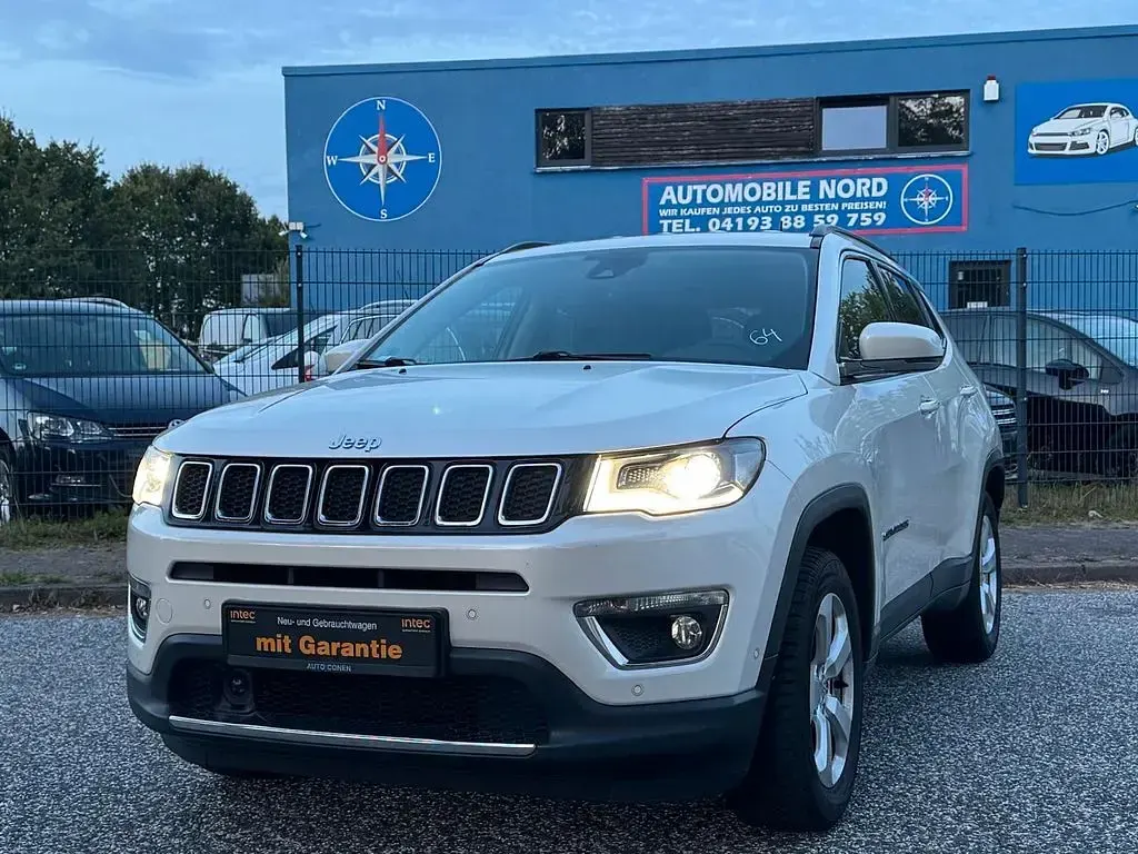 Gebraucht Jeep Compass Limited 140 PS (102 kW) 2019 Weiß SUV