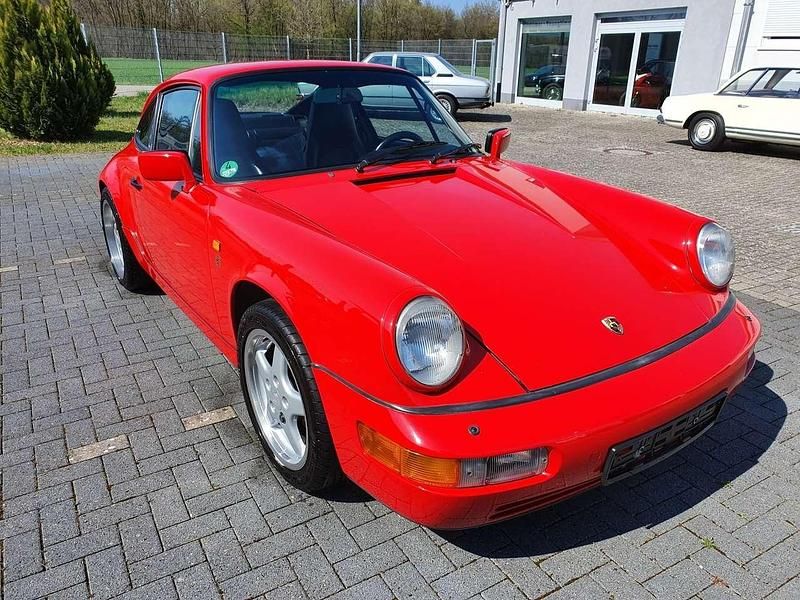 Rot Gebraucht 1990 Porsche 911 Carrera Coupé | 79.700 € - Bild 1/4