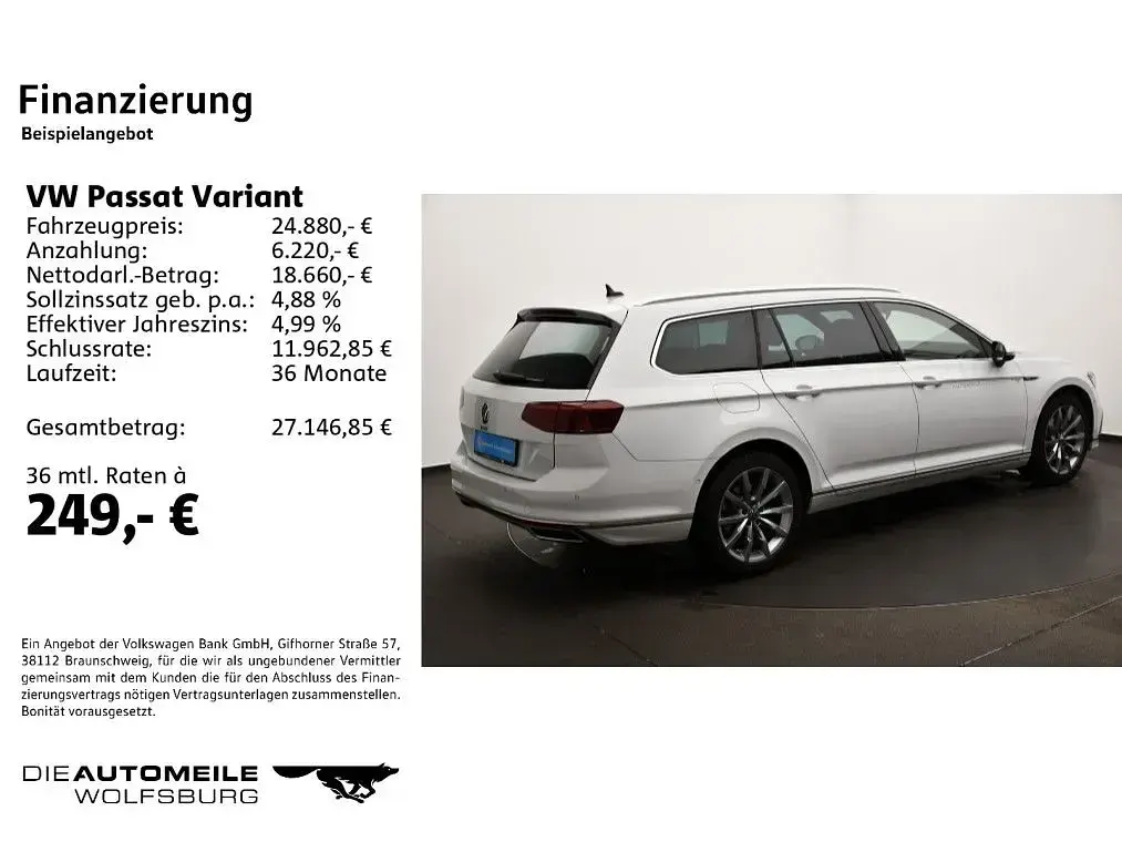Gebraucht VW Passat GTE 218 PS (160 kW) 2023 Weiß Kombi