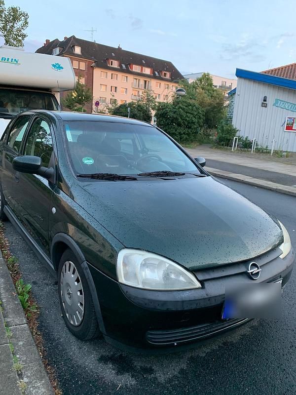 Gebraucht Opel Corsa Comfort 2002 Grün Kleinwagen