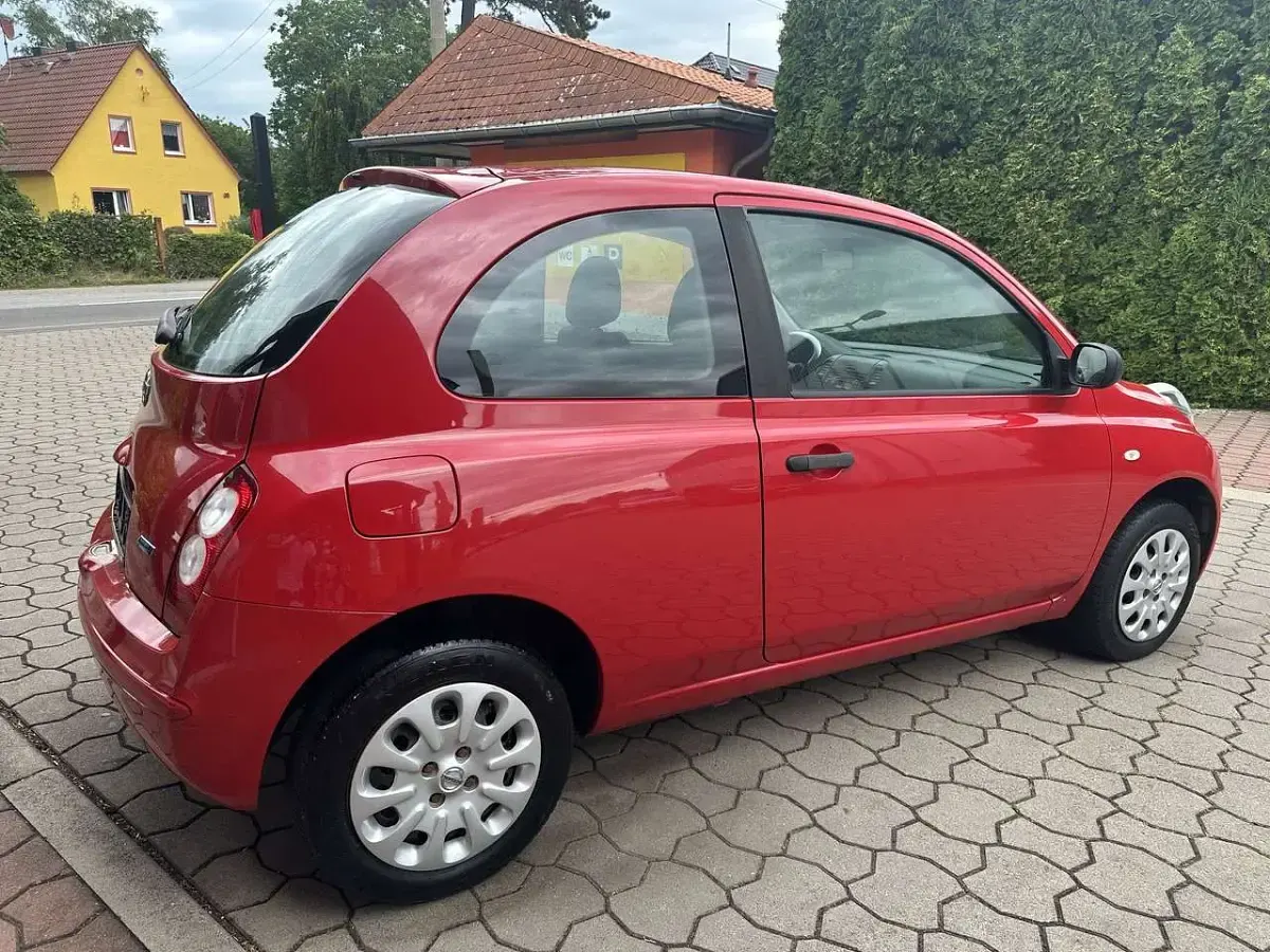 Gebraucht Nissan Micra Visia 65 PS (47 kW) 2009 Rot Kleinwagen