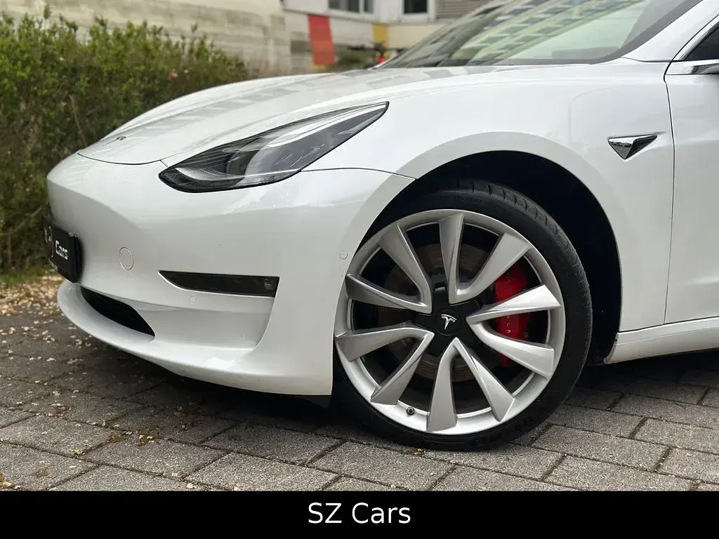 Occasion Tesla Model 3 Performance 377 kW (513 ch) 2019 Blanc Berline