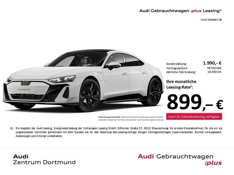 Arkonaweiß Gebraucht 2025 Audi e-tron GT quattro Sport Limousine | 102.711 € - Bild 1/4