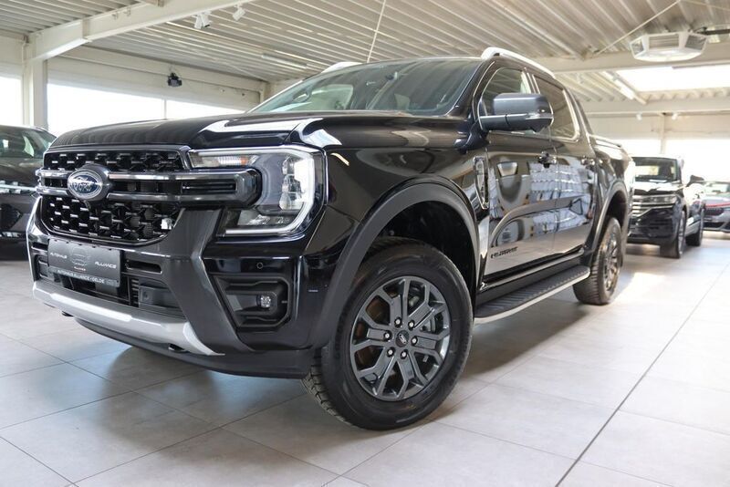 Schwarz Gebraucht 2023 Ford Ranger Wildtrack Abholung | 47.490 € (Teuer) - Bild 1/4