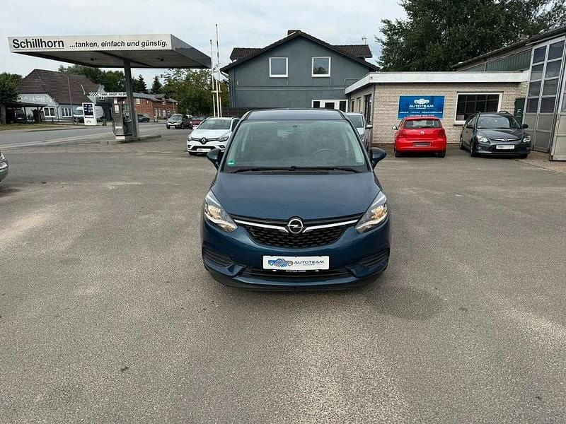 Gebraucht Opel Zafira 120 PS (88 kW) 2017 Blau Van / Kleinbus