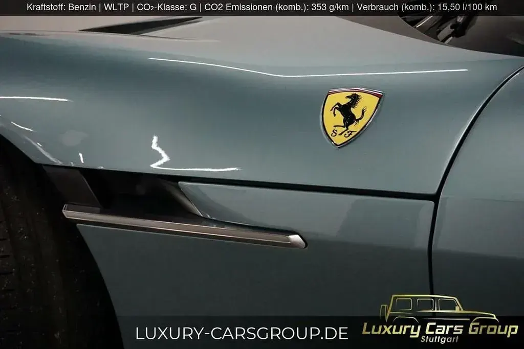 Neu Ferrari 12 Cilindri 829 PS (609 kW) 2025 Celeste trevi Coupé