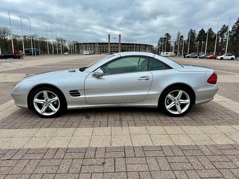 Gebraucht Mercedes SL500 306 PS (225 kW) 2002 Silber Cabrio