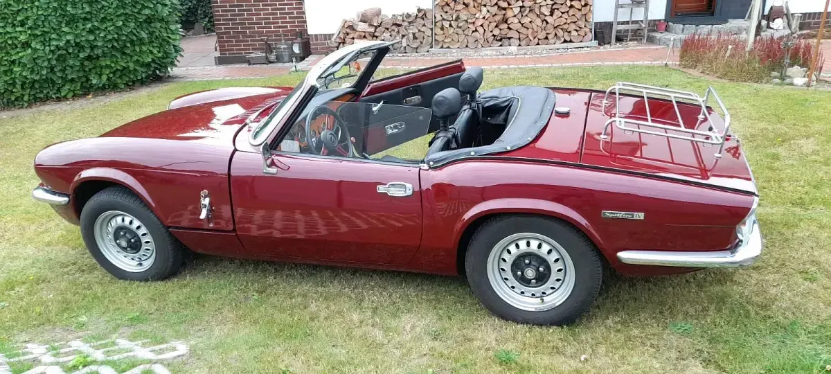 Gebraucht Triumph Spitfire 60 PS (44 kW) 1974 Rot Cabrio