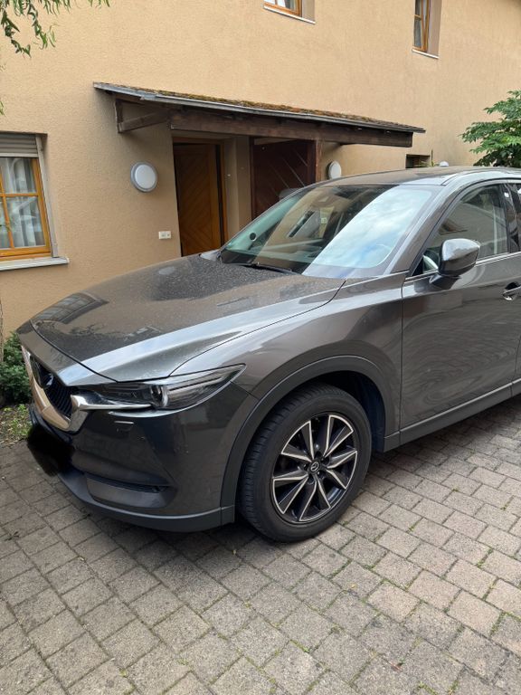 Grau Gebraucht 2018 Mazda CX-5 Sports-Line SUV | 18.500 € (Fairer Preis) - Bild 1/4