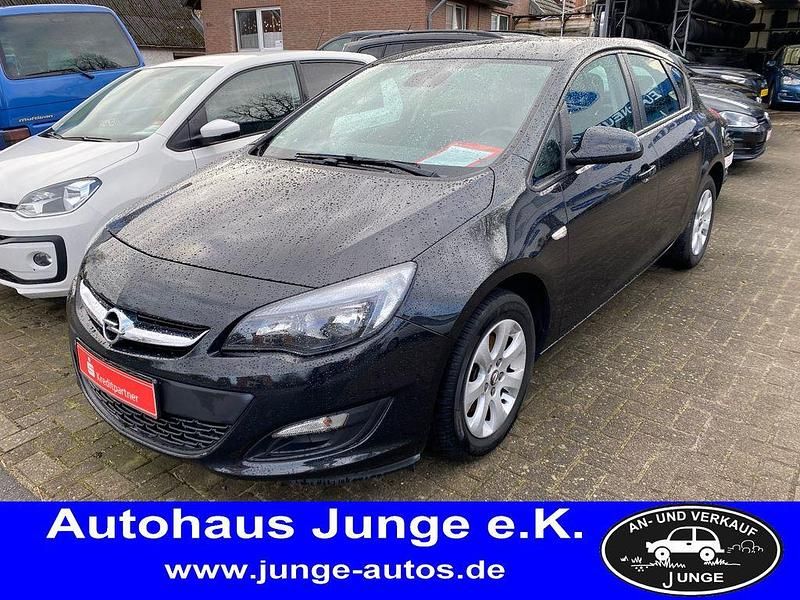 Gebraucht Opel Astra Eco 110 PS (80 kW) 2014 Schwarz Limousine