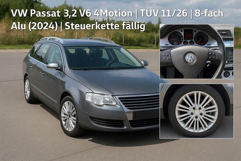Grau Gebraucht 2006 VW Passat Highline Kombi | 3.200 € (Guter Preis) - Bild 1/4