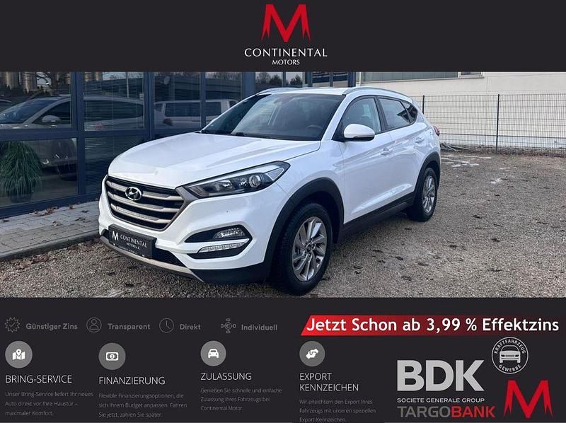 Weiß Gebraucht 2016 Hyundai Tucson Intro Edition SUV | 14.900 € (Fairer Preis) - Bild 1/3