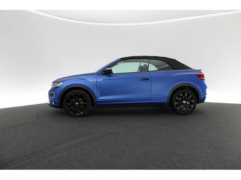 Gebraucht VW T-Roc Cabriolet R-line 150 PS (110 kW) 2021 Blau Cabrio