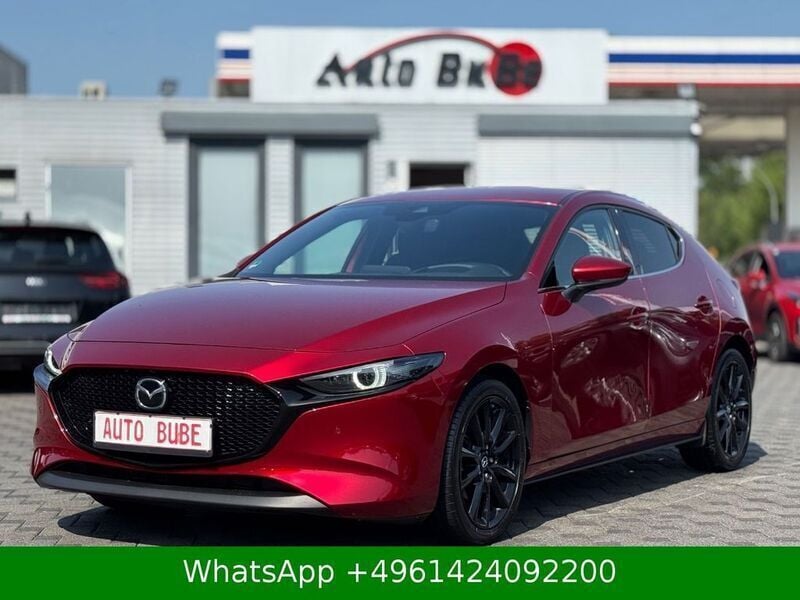 Rot Gebraucht 2021 Mazda 3 Limousine | 17.900 € (Guter Preis) - Bild 1/4