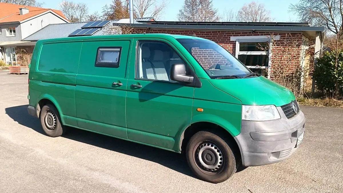 Gebraucht VW T5 131 PS (96 kW) 2003 Grün Van