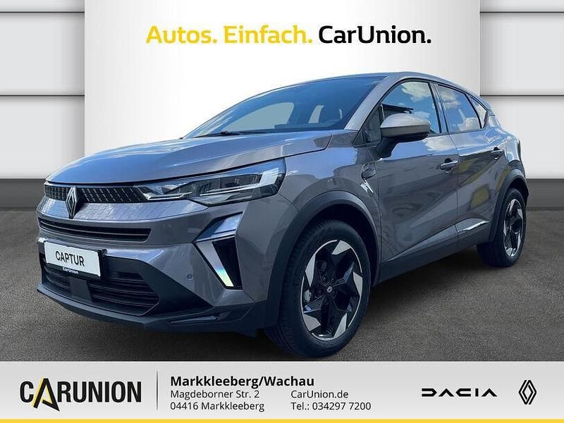 Neu Renault Captur Techno 91 PS (66 kW) 2025 Perlmuttbeige + stahlgrau metallic (grau) SUV