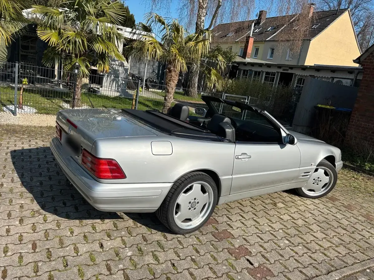 Gebraucht Mercedes SL320 224 PS (164 kW) 1999 Silber Cabrio