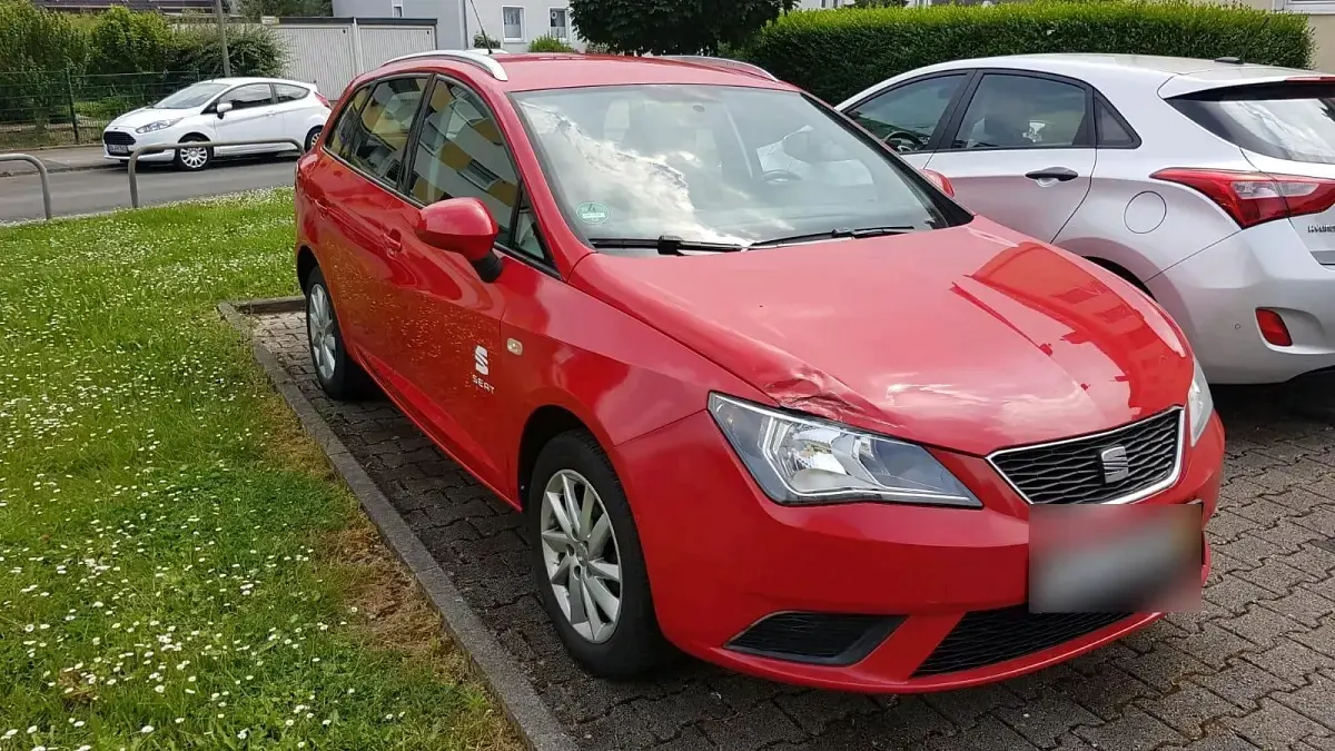 Gebraucht Seat Ibiza ST 75 PS (55 kW) 2012 Rot Kombi