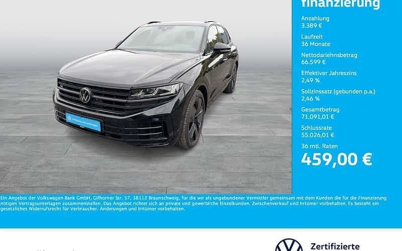 Schwarz Gebraucht 2024 VW Touareg R SUV | 69.988 € (Guter Preis) - Bild 1/4