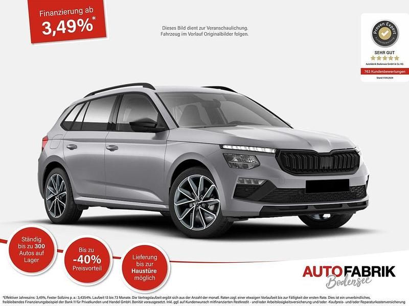 Moonweiß perleffekt Neu 2025 Skoda Kamiq Sport SUV | 28.190 € (Superpreis) - Bild 1/4