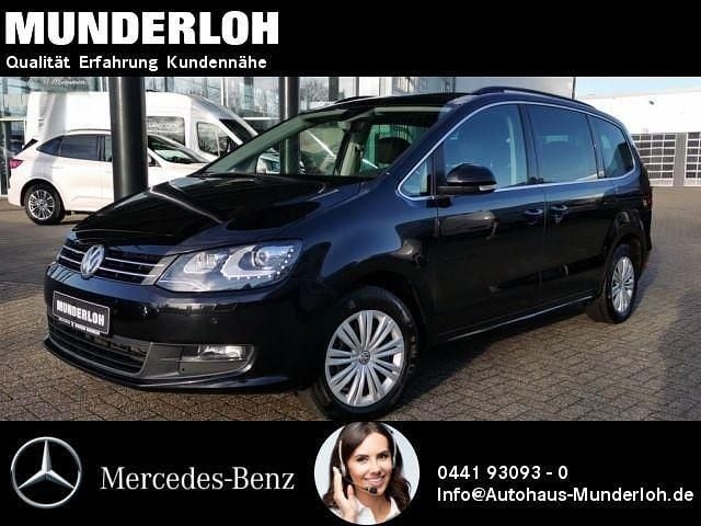 Gebraucht VW Sharan Comfortline 150 PS (110 kW) 2019 Deep black perleffekt Van / Kleinbus