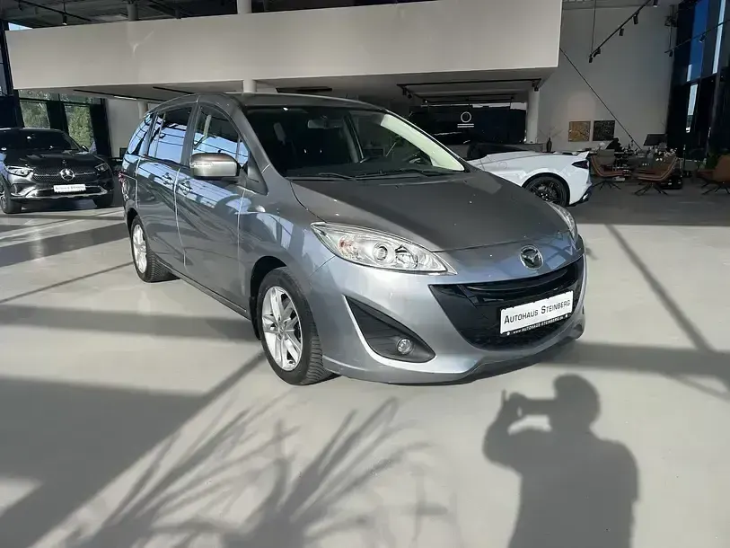 Gebraucht Mazda 5 Center-Line 116 PS (85 kW) 2015 Grau Van / Kleinbus