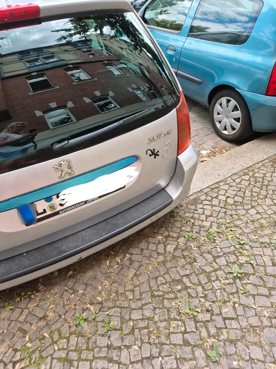 Gebraucht Peugeot 307 109 PS (80 kW) 2002 Silber Kombi
