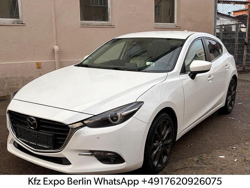 Gebraucht Mazda 3 Exclusive-Line 150 PS (110 kW) 2017 Weiß Limousine