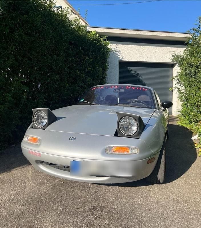 Silber Gebraucht 1996 Mazda MX5 Cabrio | 4.200 € (Superpreis) - Bild 1/4