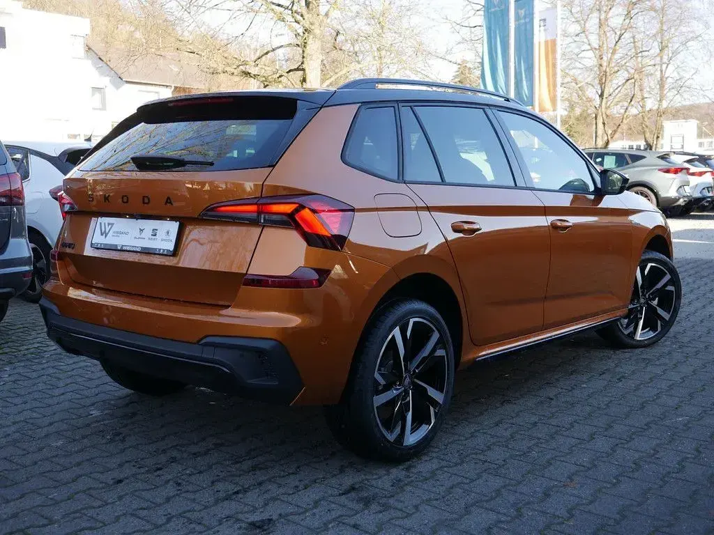 Gebraucht Skoda Kamiq Monte Carlo 150 PS (110 kW) 2025 Phoenix orange SUV