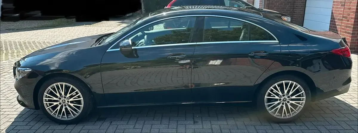 Gebraucht Mercedes CLA200 150 PS (110 kW) 2021 Schwarz Coupé
