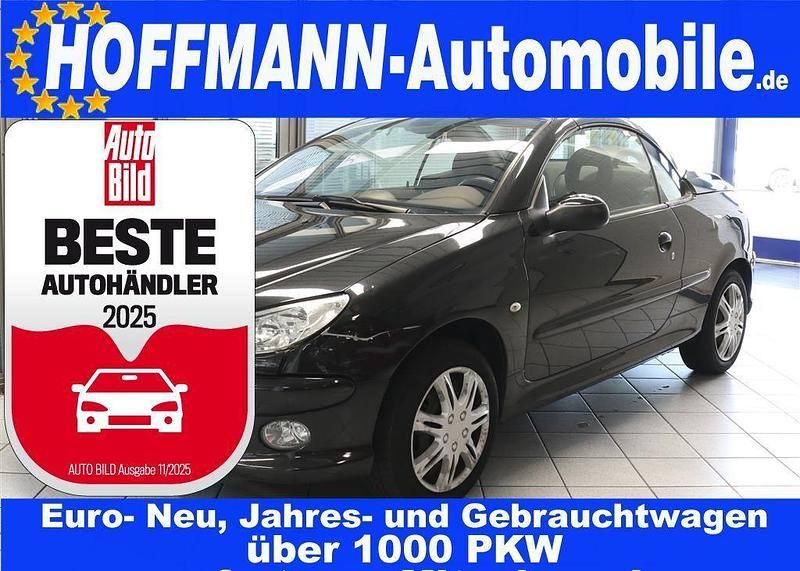 Schwarzmet. (metallic) Gebraucht 2005 Peugeot 206 Cabrio | 1.400 € (Fairer Preis) - Bild 1/3