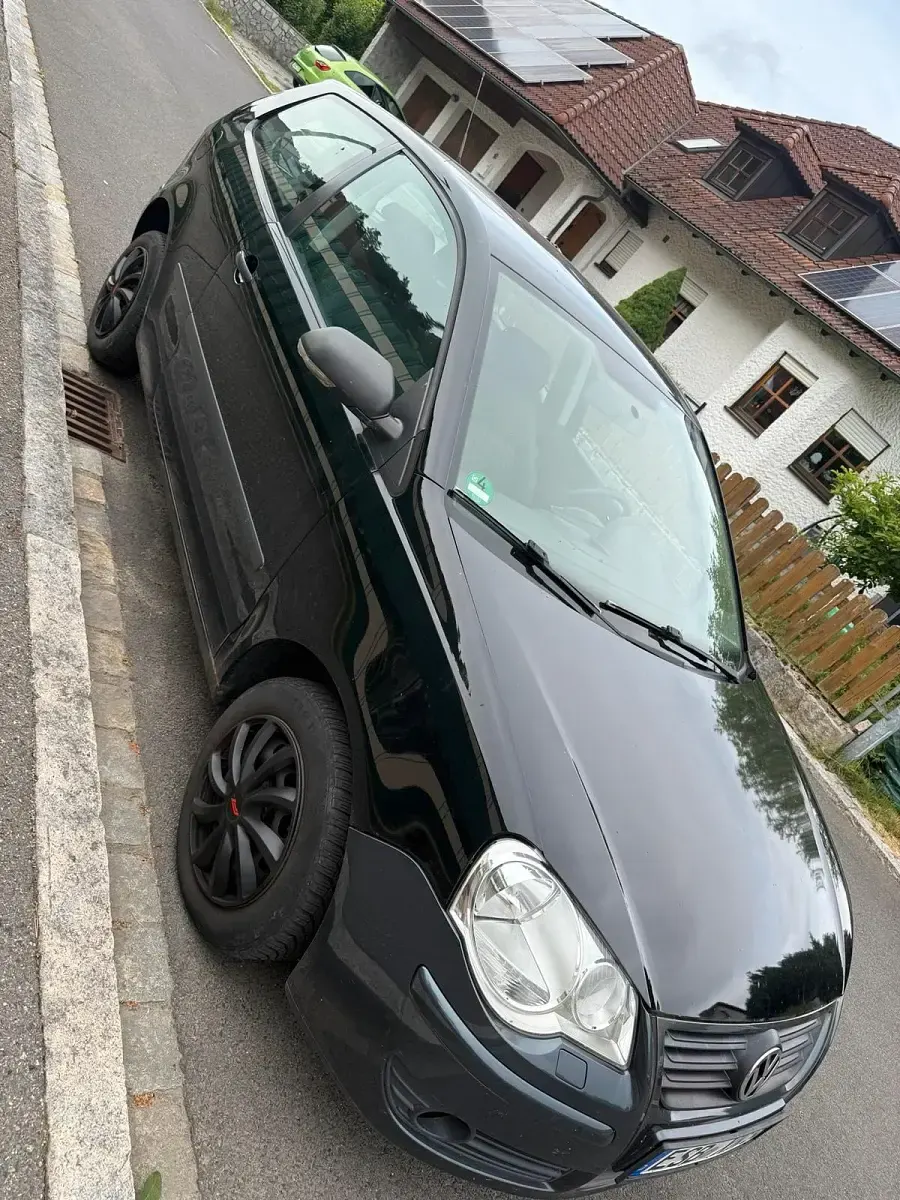 Gebraucht VW Polo 60 PS (44 kW) 2008 Schwarz Kleinwagen