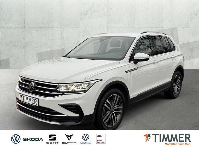 Weiß Gebraucht 2022 VW Tiguan Elegance SUV | 30.450 € (Fairer Preis) - Bild 1/4
