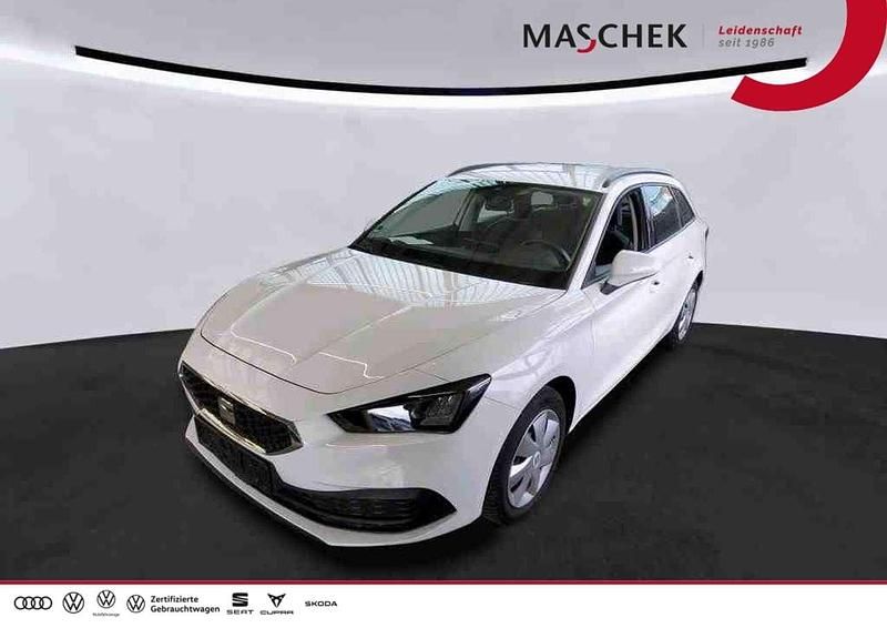 Weiss Gebraucht 2021 Seat Leon ST Reference Kombi | 16.440 € (Guter Preis) - Bild 1/4