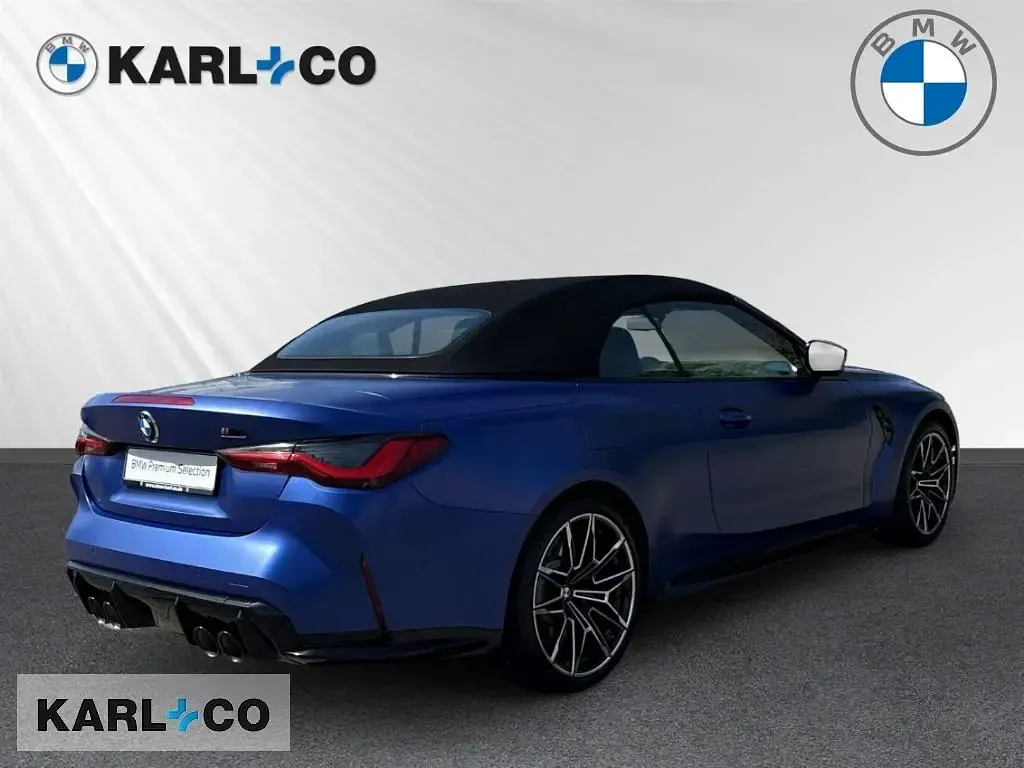 Gebraucht BMW M4 Cabriolet Shadowline 510 PS (375 kW) 2022 Frozen portimao blau Cabrio