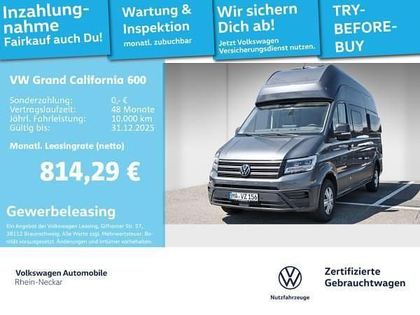 Grau (indiumgrau metallic) Gebraucht 2025 VW California California Van | 74.996 € (Teuer) - Bild 1/4