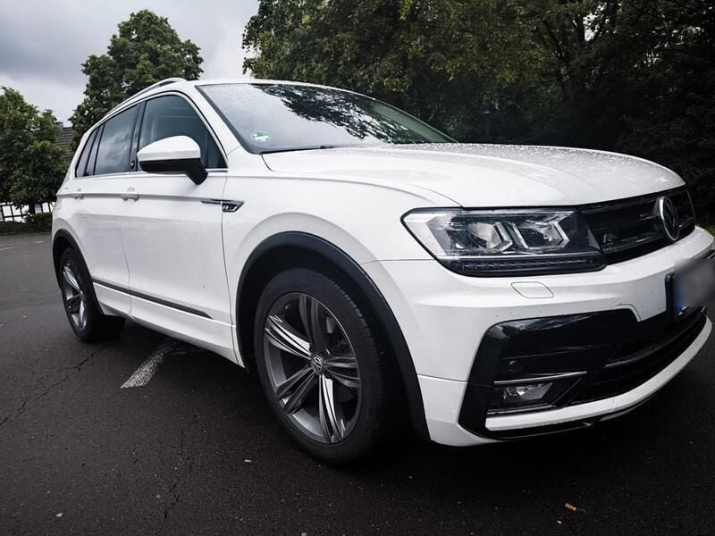 Weiß Gebraucht 2017 VW Tiguan R-line SUV | 16.000 € (Superpreis) - Bild 1/4