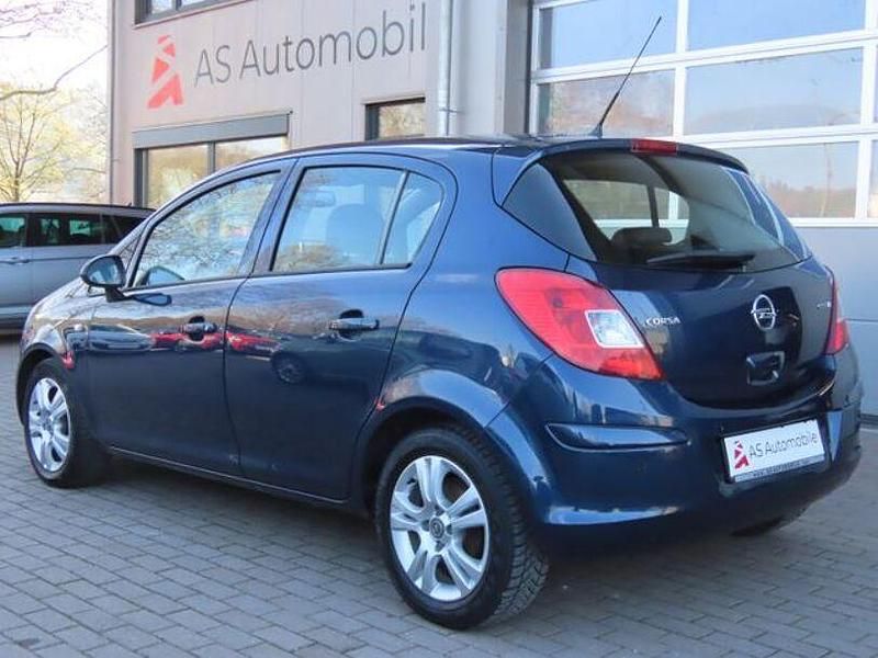 Gebraucht Opel Corsa 75 PS (55 kW) 2012 Ozean blau (p2) Kleinwagen