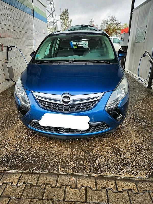 Gebraucht Opel Zafira Tourer 140 PS (102 kW) 2012 Blau Van / Kleinbus