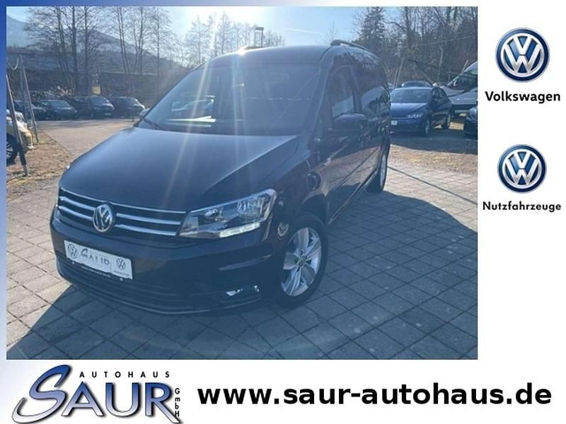 Black berry metallic Gebraucht 2020 VW Caddy Maxi Comfortline Van / Kleinbus | 20.899 € (Guter Preis) - Bild 1/4