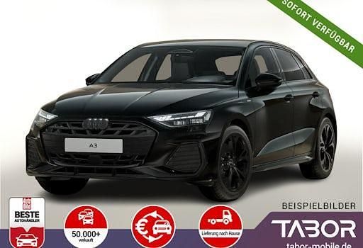 Schwarz metallic Neu 2025 Audi A3 S-Line Limousine | 38.488 € (Fairer Preis) - Bild 1/4